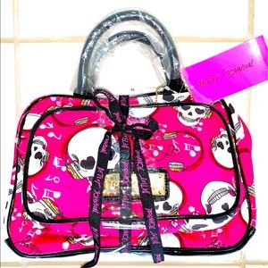 ❌SOLD❌ Betsey Johnson -2 piece Music Head Weekender! ❣️